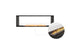 Ecosmart Fire Flex 68DB Double Sided Fireplace Insert - Black Finish / Black Burner - ESF.FX.68DB.B